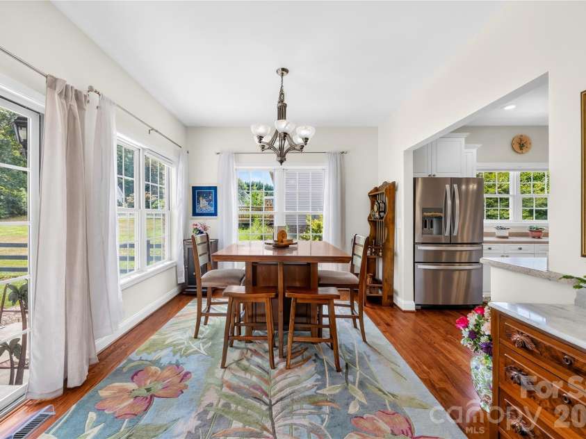 144 Quail Haven Drive, Troutman, NC 28166.  MLS# CAR4401635, YatesRealty ID 41381. Dining room