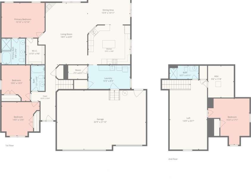 144 Quail Haven Drive, Troutman, NC 28166.  MLS# CAR4401635, YatesRealty ID 41381. Floor plan