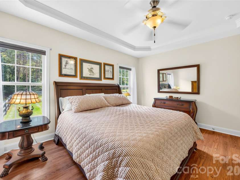 144 Quail Haven Drive, Troutman, NC 28166.  MLS# CAR4401635, YatesRealty ID 41381. Primary has tray ceiling