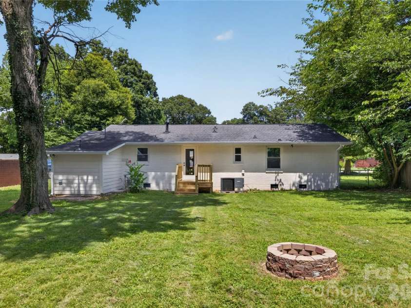 3826 Sudbury Road, Charlotte, NC 28205.  MLS# CAR4410266, YatesRealty ID 41393. Rear view