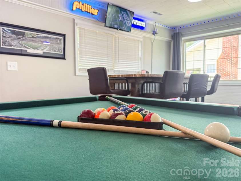 402 Wilton Avenue, West Jefferson, NC 28694.  MLS# CAR4411426, YatesRealty ID 41401. Game room