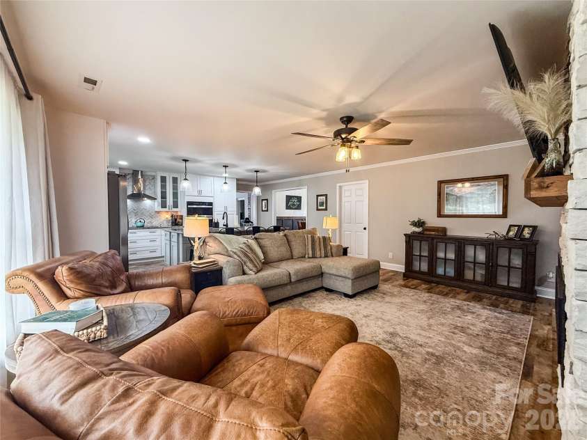 402 Wilton Avenue, West Jefferson, NC 28694.  MLS# CAR4411426, YatesRealty ID 41401. Living room