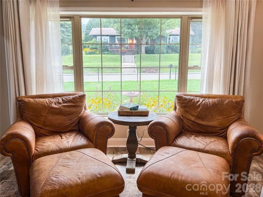 402 Wilton Avenue, West Jefferson, NC 28694.  MLS# CAR4411426, YatesRealty ID 41401. View from the living room window