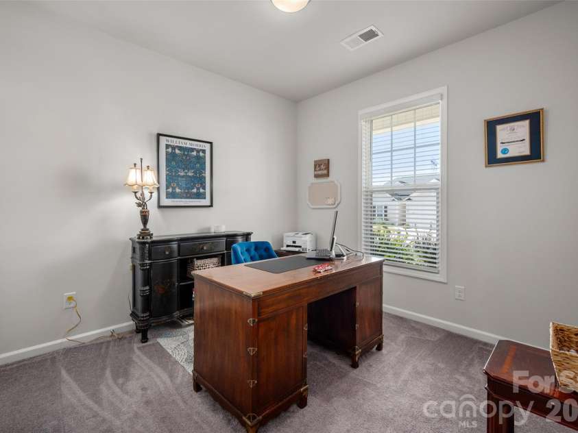 7200 Indigo Way, Denver, NC 28037.  MLS# CAR4409789, YatesRealty ID 41410. Downstairs 2nd Bedroom/office
