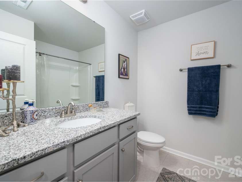 7200 Indigo Way, Denver, NC 28037.  MLS# CAR4409789, YatesRealty ID 41410. Third Bathroom upstairs