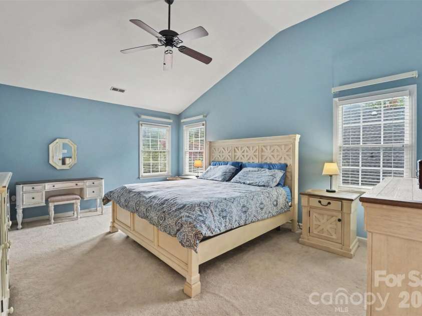 21315 Harken Drive, Cornelius, NC 28031.  MLS# CAR4409603, YatesRealty ID 41413. Primary Bedroom