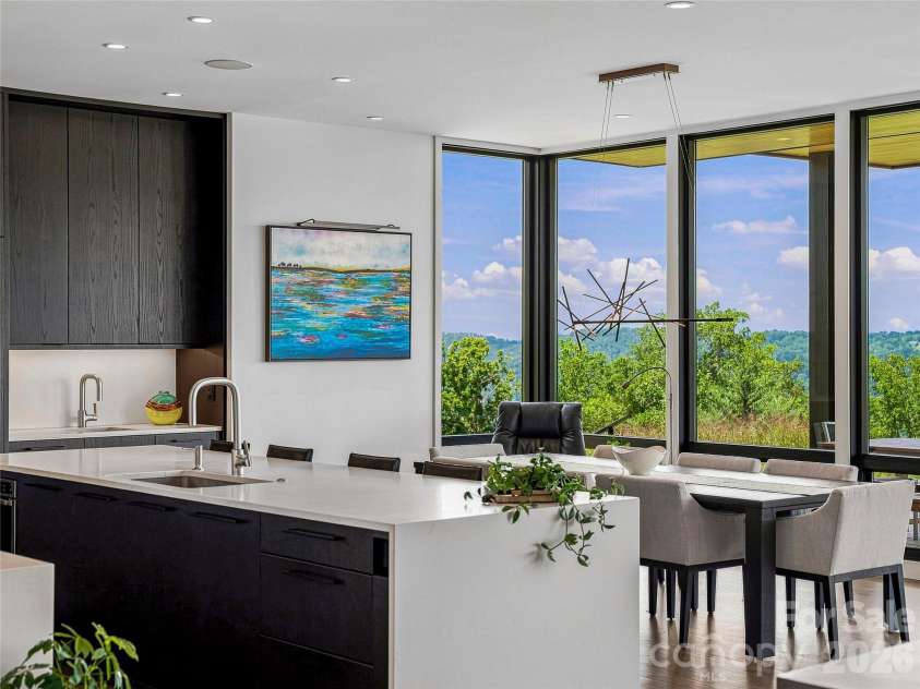 25 Bartrams Walk Drive, Asheville, NC 28804.  MLS# CAR4402146, YatesRealty ID 41418. No detail was spared in the chef's kitchen.