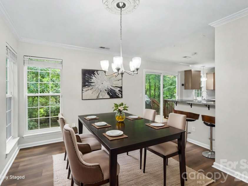 2132 Killarney Place, Charlotte, NC 28262.  MLS# CAR4410407, YatesRealty ID 41428. DINING ROOM (VIRTUAL)