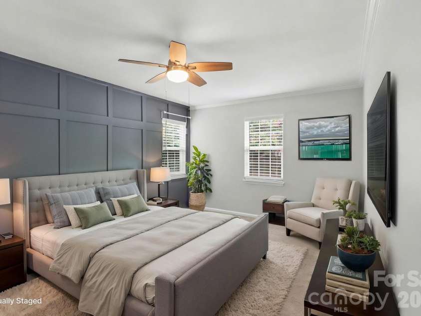 2132 Killarney Place, Charlotte, NC 28262.  MLS# CAR4410407, YatesRealty ID 41428. PRIMARY BEDROOM (VIRTUAL)