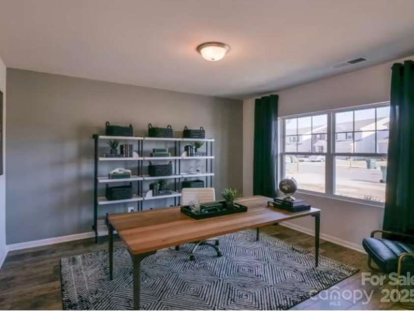 12028 Grinstead Lane, Charlotte, NC 28278.  MLS# CAR4215992, YatesRealty ID 4143. Representative only-study by foyer