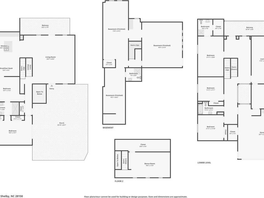 407 Robinwood Drive, Shelby, NC 28150.  MLS# CAR4410556, YatesRealty ID 41431. 