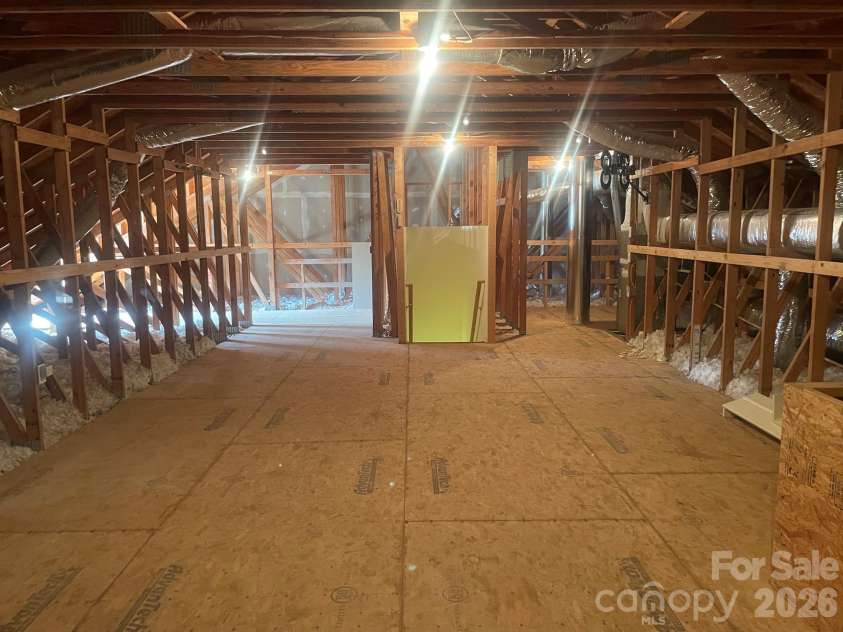 509 26th Avenue, Hickory, NC 28601.  MLS# CAR4411595, YatesRealty ID 41482. Attic
