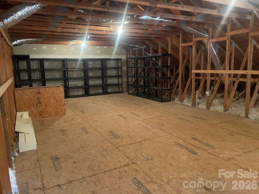 509 26th Avenue, Hickory, NC 28601.  MLS# CAR4411595, YatesRealty ID 41482. Attic