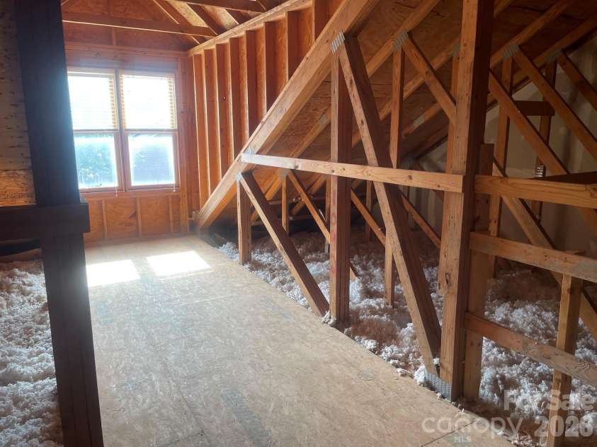 509 26th Avenue, Hickory, NC 28601.  MLS# CAR4411595, YatesRealty ID 41482. Attic