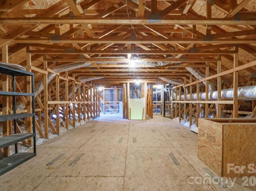 509 26th Avenue, Hickory, NC 28601.  MLS# CAR4411595, YatesRealty ID 41482. Attic Storage