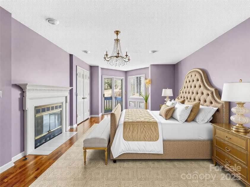140 Overlook Drive, Flat Rock, NC 28731.  MLS# CAR4233590, YatesRealty ID 4149. Virtually Staged