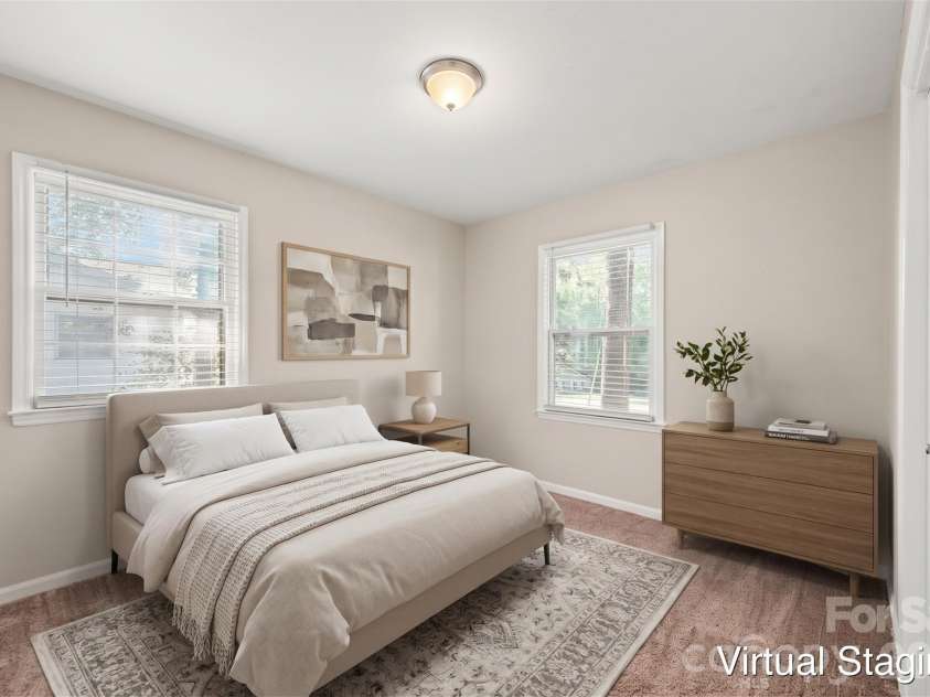 6915 Idlewild Road, Charlotte, NC 28212.  MLS# CAR4411027, YatesRealty ID 41490. Virtually staged