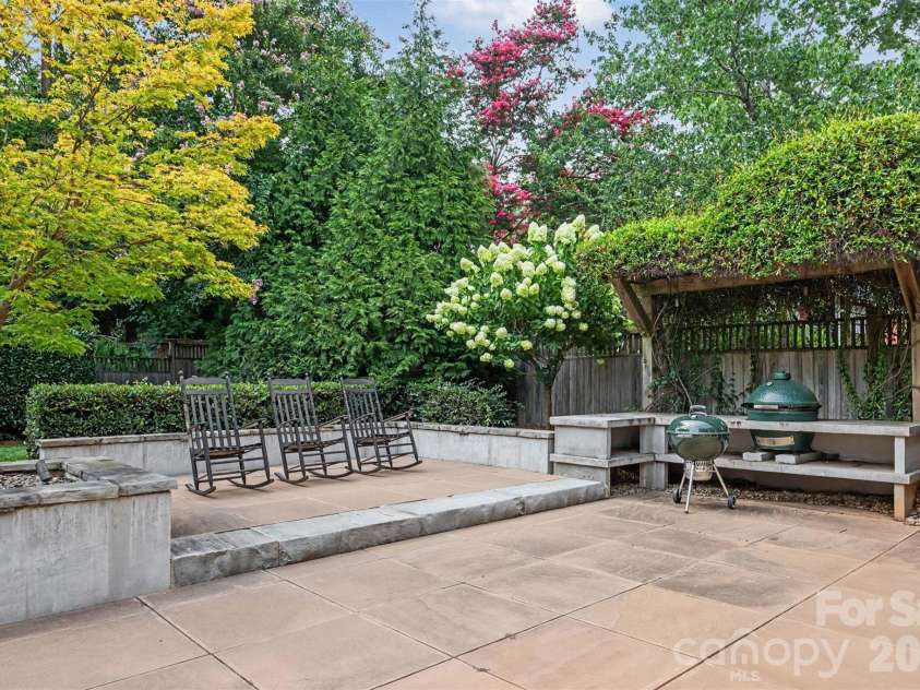 2914 Windsor Avenue, Charlotte, NC 28209.  MLS# CAR4409213, YatesRealty ID 41528. Large paver patio with