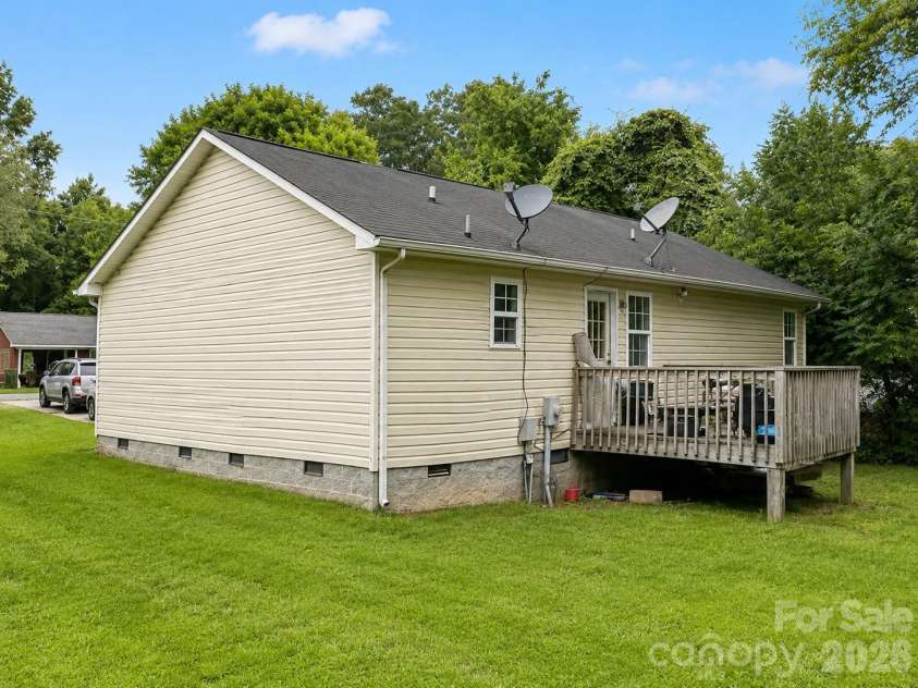 910 2nd Street, Spencer, NC 28159.  MLS# CAR4410739, YatesRealty ID 41537. Side