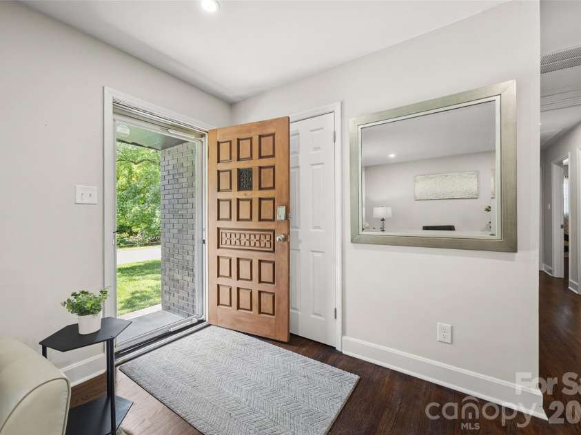 4448 Ridge Valley Drive, Charlotte, NC 28208.  MLS# CAR4410997, YatesRealty ID 41541. Front entry