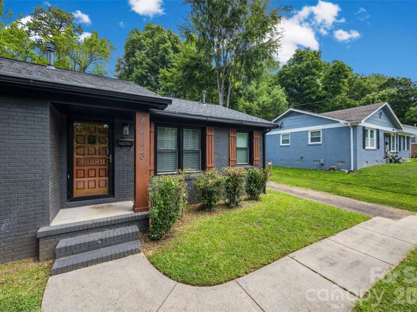 4448 Ridge Valley Drive, Charlotte, NC 28208.  MLS# CAR4410997, YatesRealty ID 41541. Front exterior