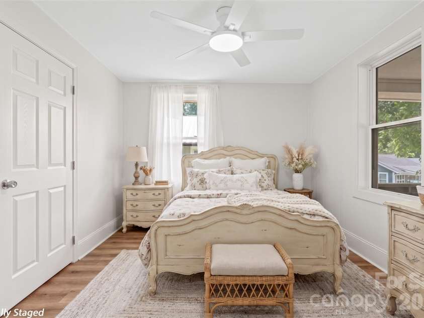 5 Company Street, Asheville, NC 28804.  MLS# CAR4408108, YatesRealty ID 41550. Bedroom #2 virtually staged.