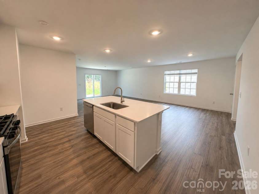161 Spotted Way, Troutman, NC 28166.  MLS# CAR4406028, YatesRealty ID 41562. Center Island