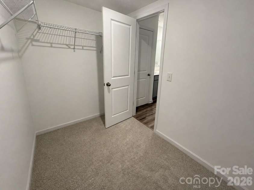 161 Spotted Way, Troutman, NC 28166.  MLS# CAR4406028, YatesRealty ID 41562. Owers closet