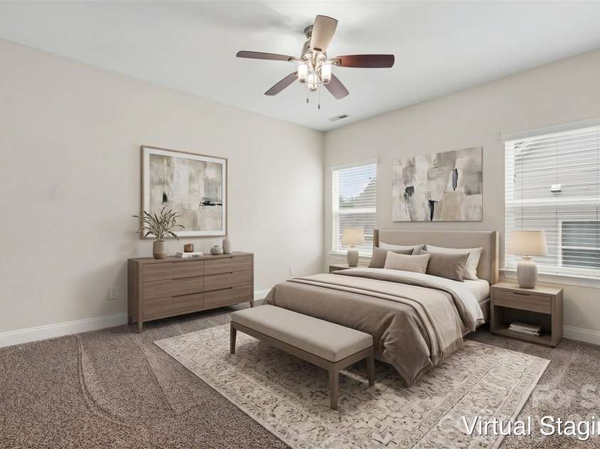 3314 Sara Margaret Drive, Monroe, NC 28110.  MLS# CAR4407485, YatesRealty ID 41569. Virtually Staged