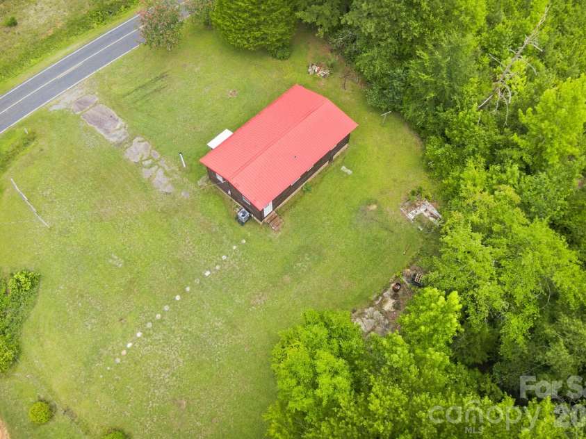 7040 Vintage Road, Lilesville, NC 28091.  MLS# CAR4407268, YatesRealty ID 41575. Overhead View