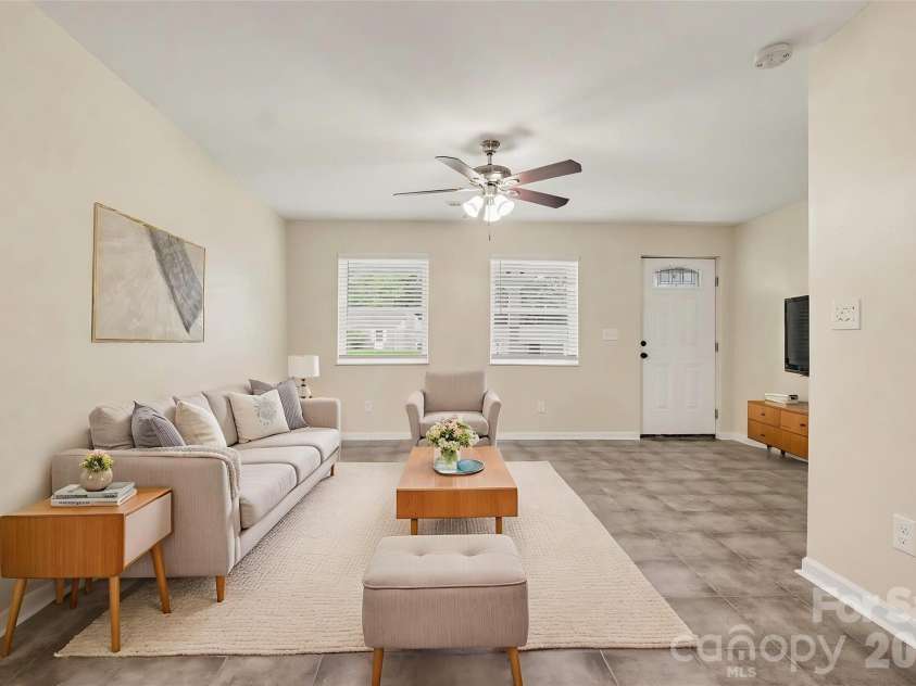 1352 Steed Street, Rock Hill, SC 29732.  MLS# CAR4411220, YatesRealty ID 41581. Living Room *Virtually Staged*