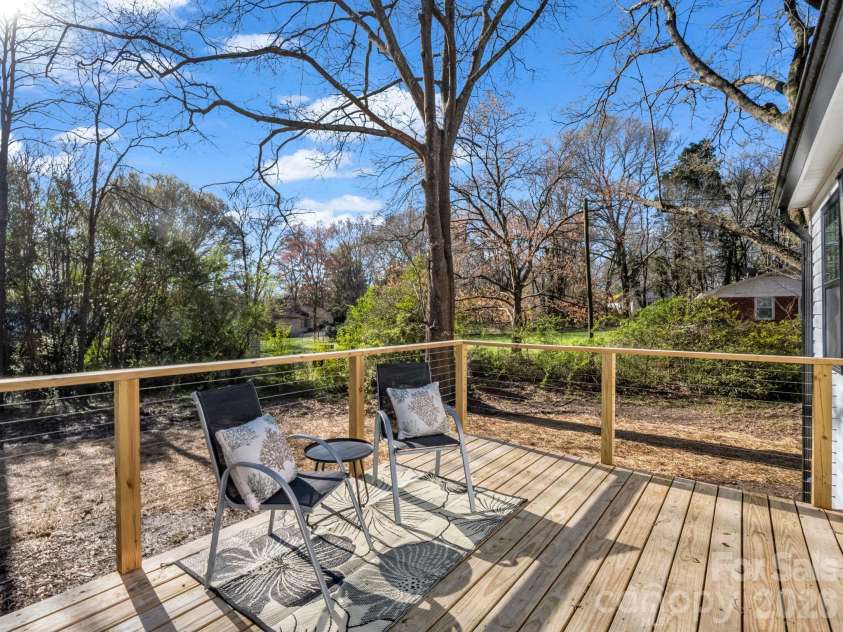 1325 NC Hwy 150 Highway, Lincolnton, NC 28092.  MLS# CAR4410681, YatesRealty ID 41585. Back deck