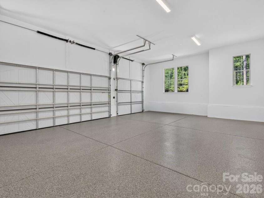 3098 Sherman Drive, Lancaster, SC 29720.  MLS# CAR4404508, YatesRealty ID 41590. 3 car Garage interior