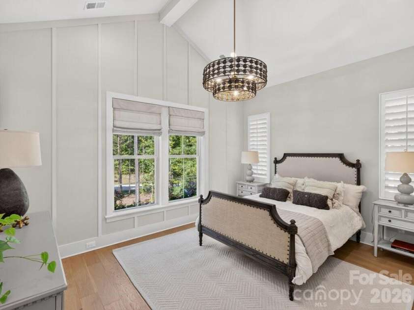3098 Sherman Drive, Lancaster, SC 29720.  MLS# CAR4404508, YatesRealty ID 41590. Guest Bedroom with Vaulted Ceiling