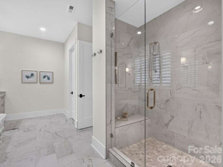 3098 Sherman Drive, Lancaster, SC 29720.  MLS# CAR4404508, YatesRealty ID 41590. Primary Bath Shower View