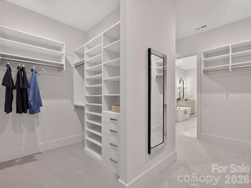 3098 Sherman Drive, Lancaster, SC 29720.  MLS# CAR4404508, YatesRealty ID 41590. Primary Bedroom Closet
