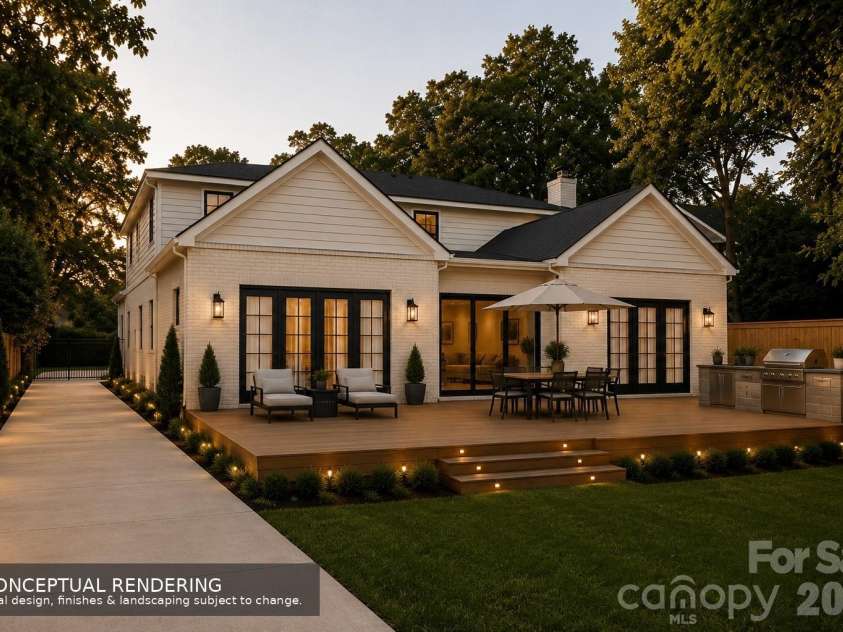 1116 Providence Road, Charlotte, NC 28207.  MLS# CAR4394868, YatesRealty ID 41599. 