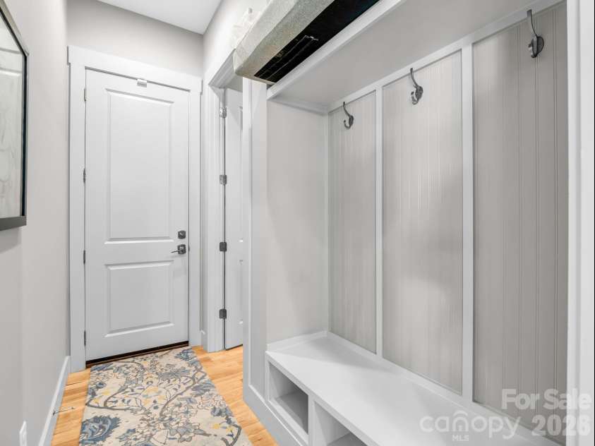 122 Cisco Road, Asheville, NC 28805.  MLS# CAR4400594, YatesRealty ID 41609. Entry way from garage on main level