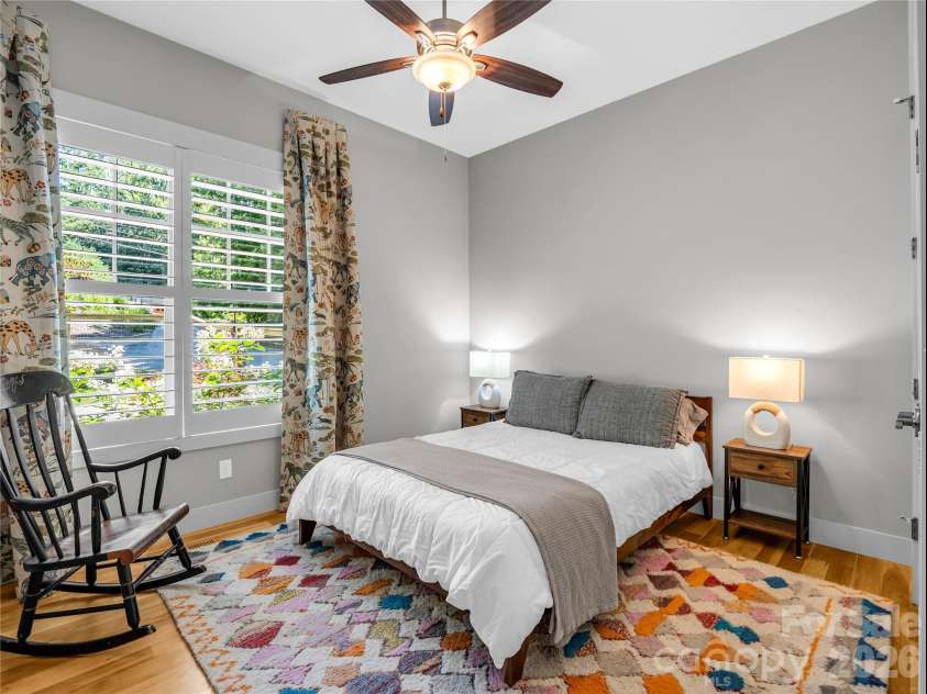 122 Cisco Road, Asheville, NC 28805.  MLS# CAR4400594, YatesRealty ID 41609. Second bedroom on main level