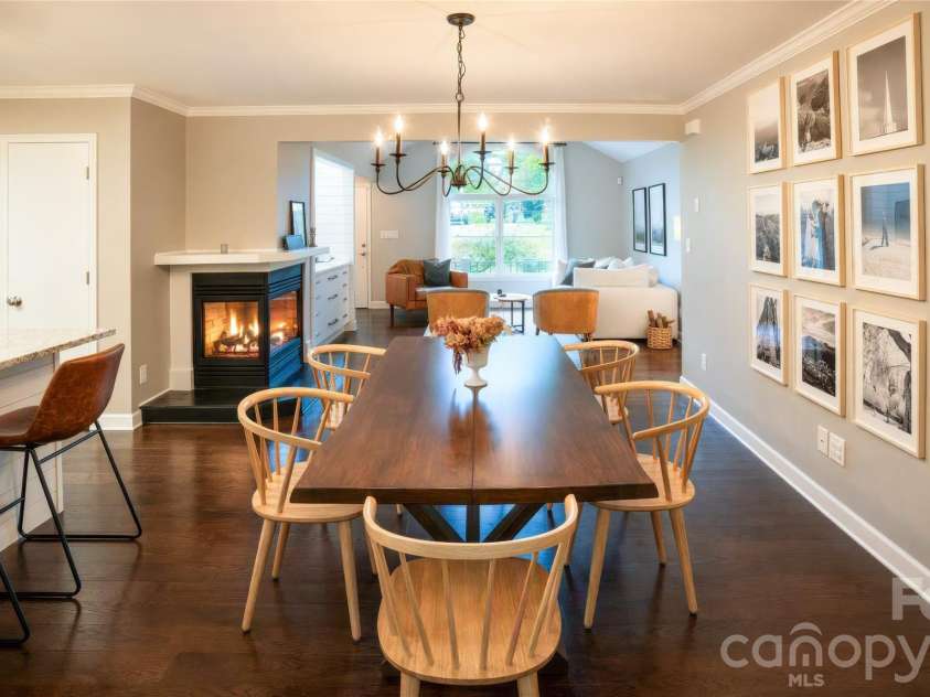 714 Hopewell Road, Morganton, NC 28655.  MLS# CAR4410860, YatesRealty ID 41627. Open Dining