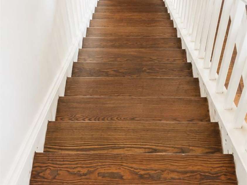 105 Inman Avenue, Bessemer City, NC 28016.  MLS# CAR4337137, YatesRealty ID 4163. Refinished Stairs