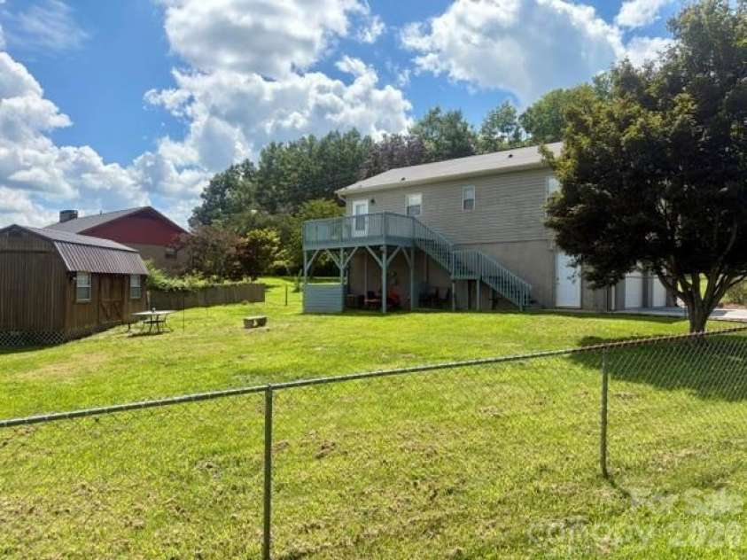 362 Mt Herman Road, Hudson, NC 28638.  MLS# CAR4410654, YatesRealty ID 41631. Large fenced in back yard