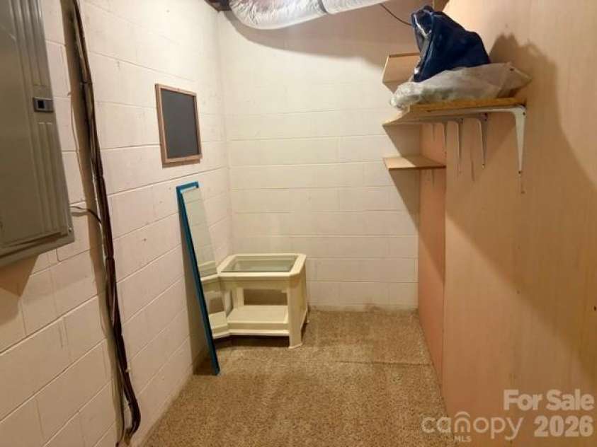 362 Mt Herman Road, Hudson, NC 28638.  MLS# CAR4410654, YatesRealty ID 41631. Storage off laundry room