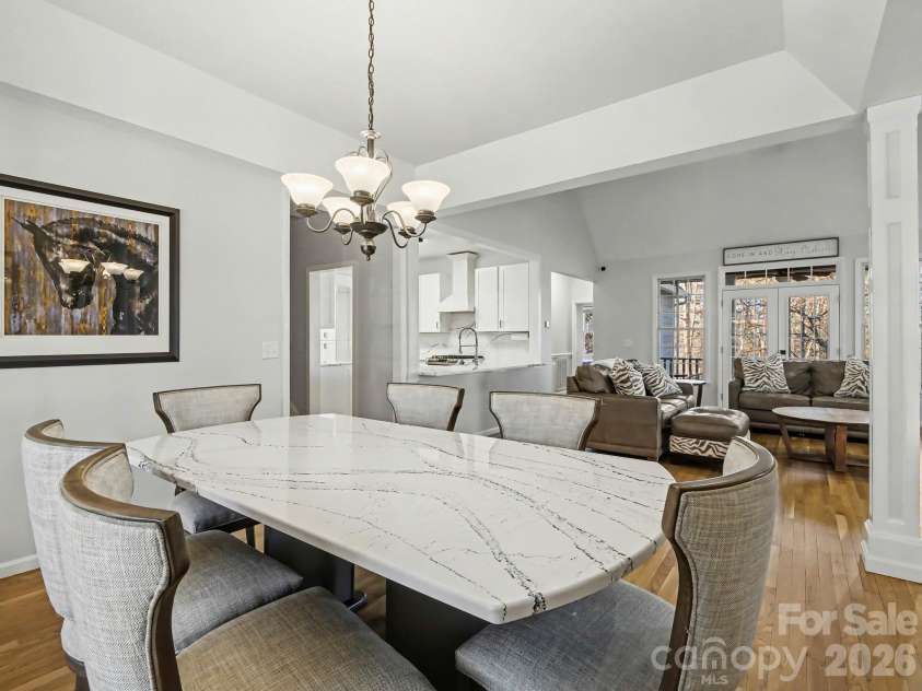 146 Major Fergusons Hill, Rutherfordton, NC 28139.  MLS# CAR4403132, YatesRealty ID 4164. Dining Area