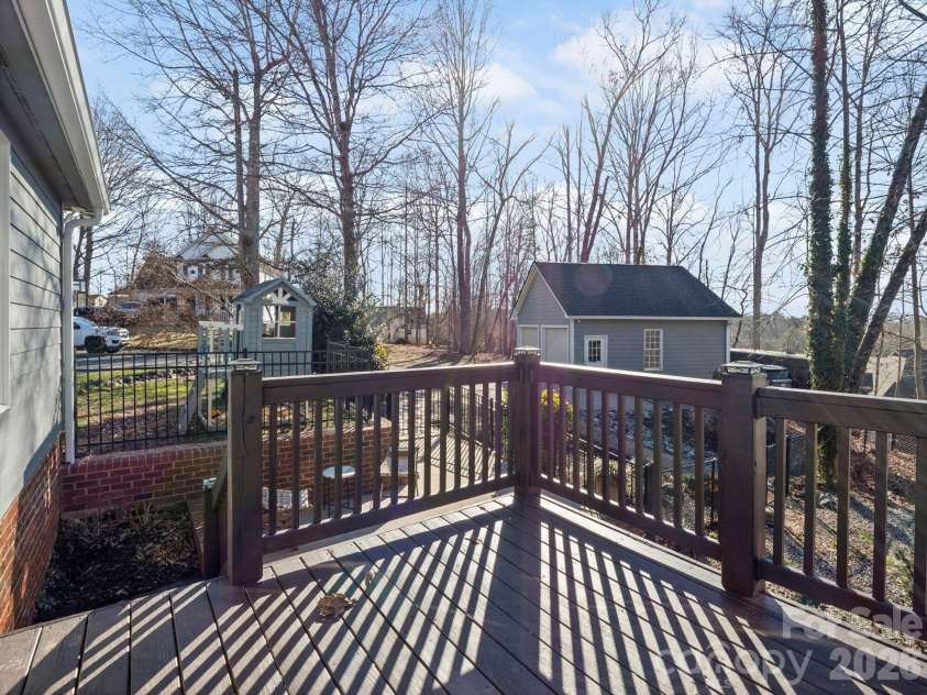 146 Major Fergusons Hill, Rutherfordton, NC 28139.  MLS# CAR4403132, YatesRealty ID 4164. Uncovered Deck