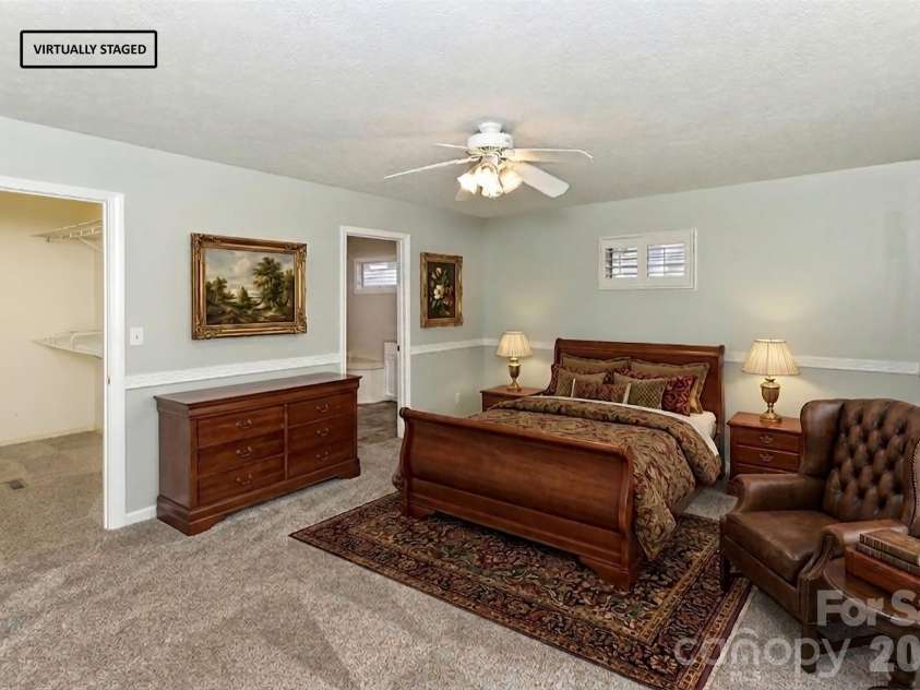 100 Titleist Way, Hendersonville, NC 28739.  MLS# CAR4407640, YatesRealty ID 41644. Primary BR V-Staged