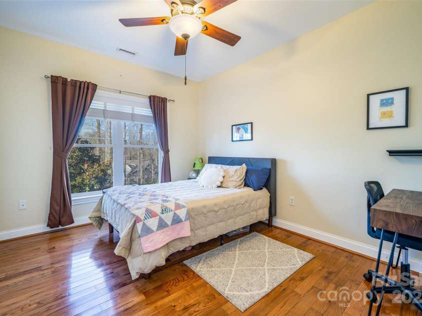 11 Forest Park Lane, Asheville, NC 28803.  MLS# CAR4321973, YatesRealty ID 4165. Bedroom upstairs