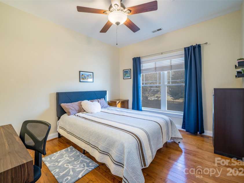 11 Forest Park Lane, Asheville, NC 28803.  MLS# CAR4321973, YatesRealty ID 4165. Bedroom upstairs