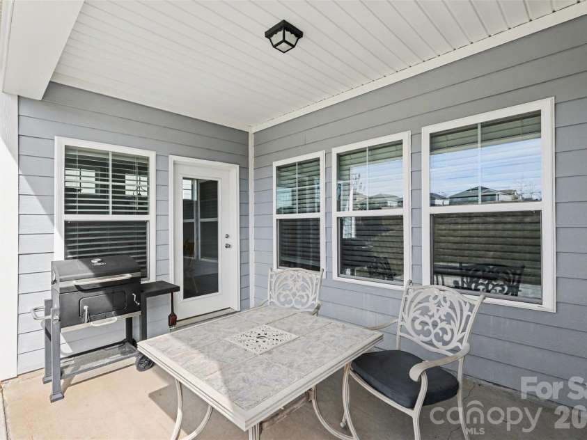 3731 Antrim Place, Kannapolis, NC 28081.  MLS# CAR4346484, YatesRealty ID 4165. Back covered patio