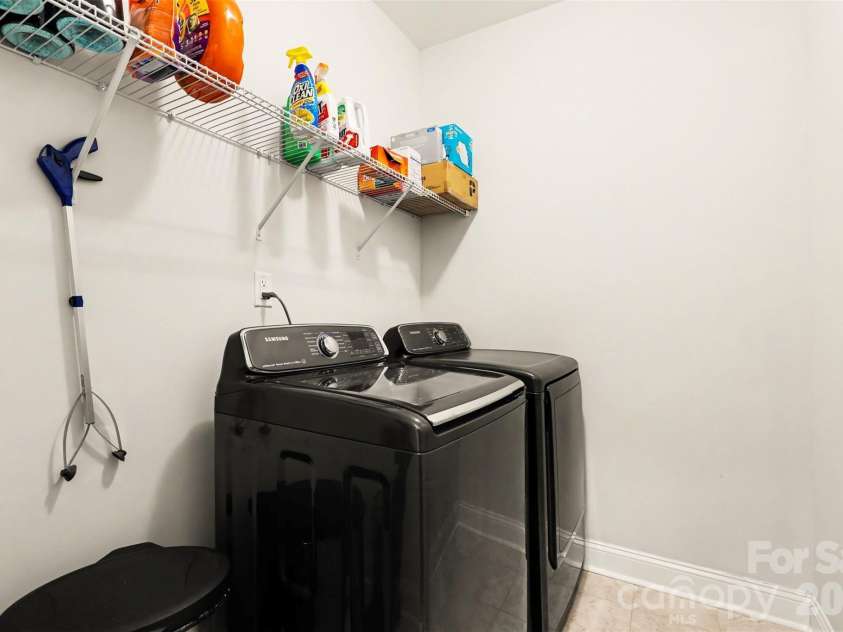 3731 Antrim Place, Kannapolis, NC 28081.  MLS# CAR4346484, YatesRealty ID 4165. Laundry room